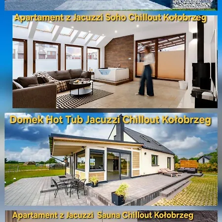 Z Jacuzzi & Sauna Chillout * Kołobrzeg