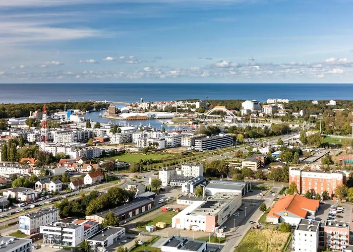 Z Jacuzzi & Sauna Chillout Lägenhet Kołobrzeg