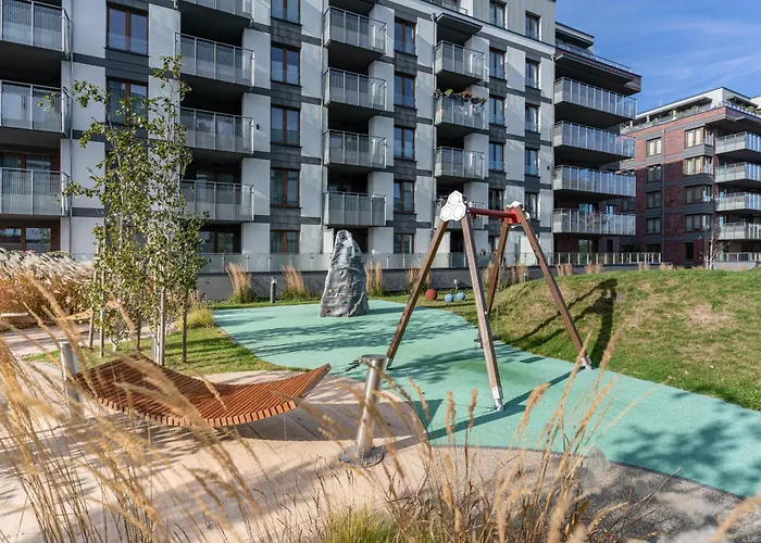 Z Jacuzzi & Sauna Chillout Lägenhet Kołobrzeg